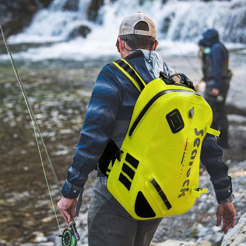 OEM Fly Fishing Backpack Supplier — ویلڈڈ TPU, MOQ 300